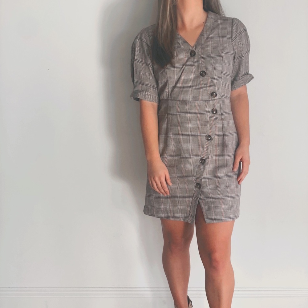Adorable Plaid Dress